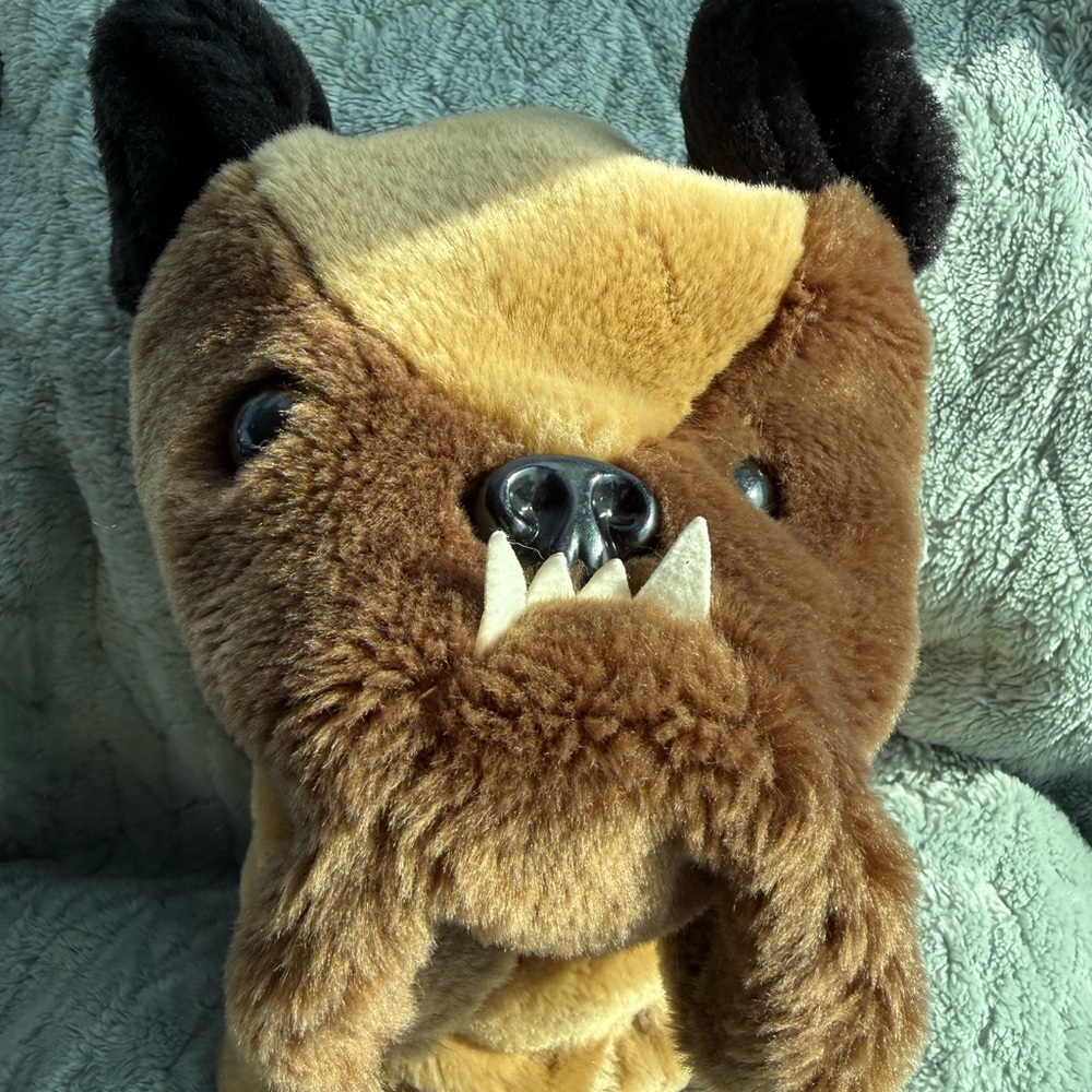 Daphne Realistic Hand Puppet Plush Animal Kids Storytime Teacher‎ Gift Dog VTG
